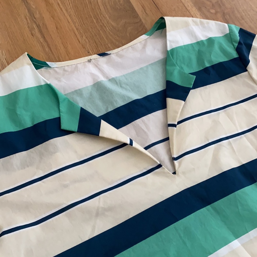 Eileen Fisher striped top - Picture 2 of 4